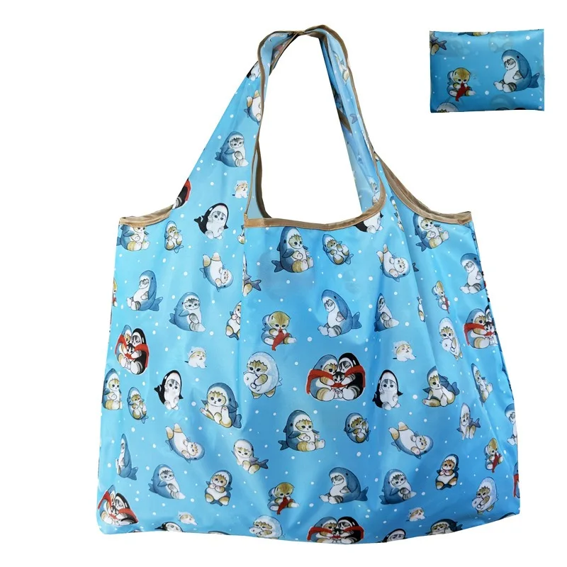 Reusable Bag - Mofusand Large Capacity Foldable Portable Shopping