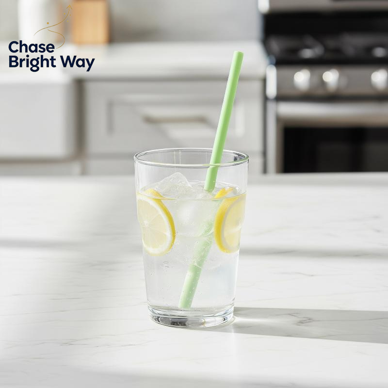 Silicone Reusable Straws Detac - Reusable Straw recension och pris