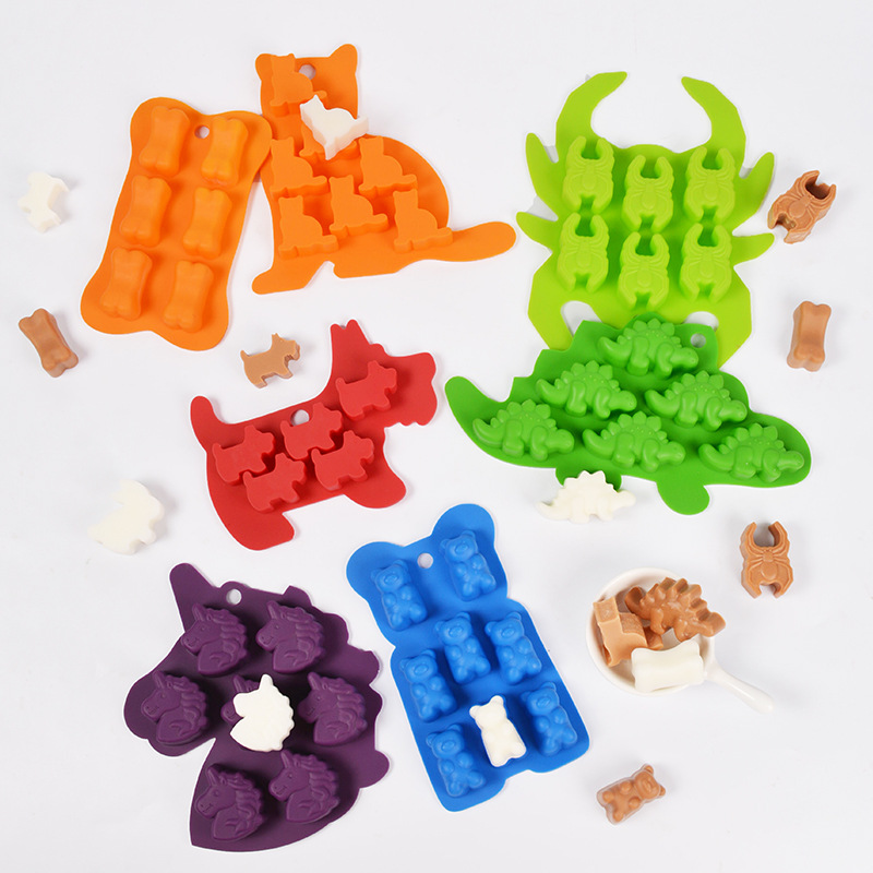 Animal Bear Cat Shape Silicone - Eco Soap recension och pris