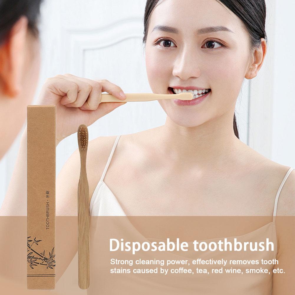 1/5/10Pcs Toothbrush Adult Bam - Bamboo Toothbrush recension och pris