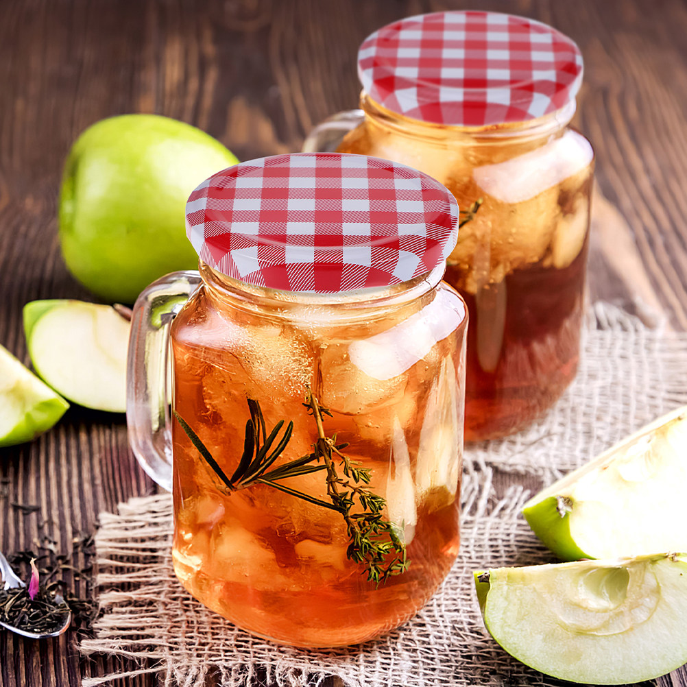 80Pcs Wide Mouth Jar Lids Cann - Reusable Bottle recension och pris