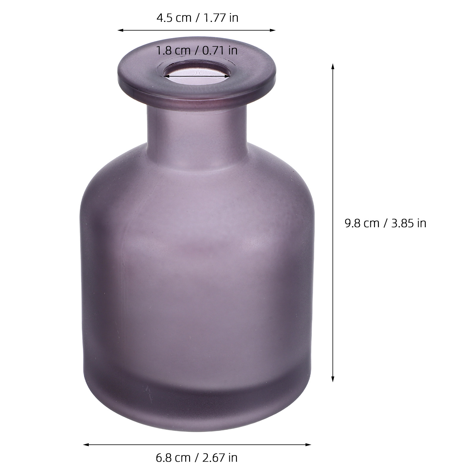 2Pcs Glass Diffuser Bottles Da - Reusable Bottle recension och pris