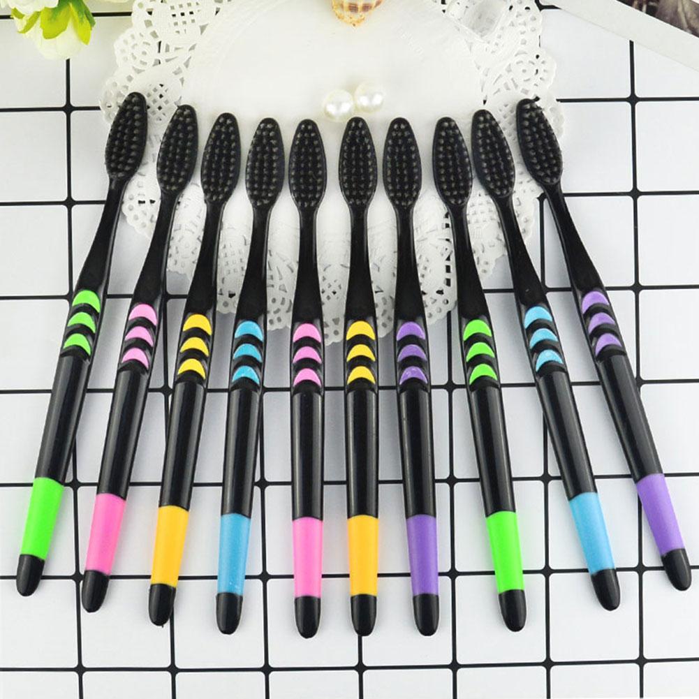 10 Pieces Packed Soft Bristle  - Bamboo Toothbrush recension och pris