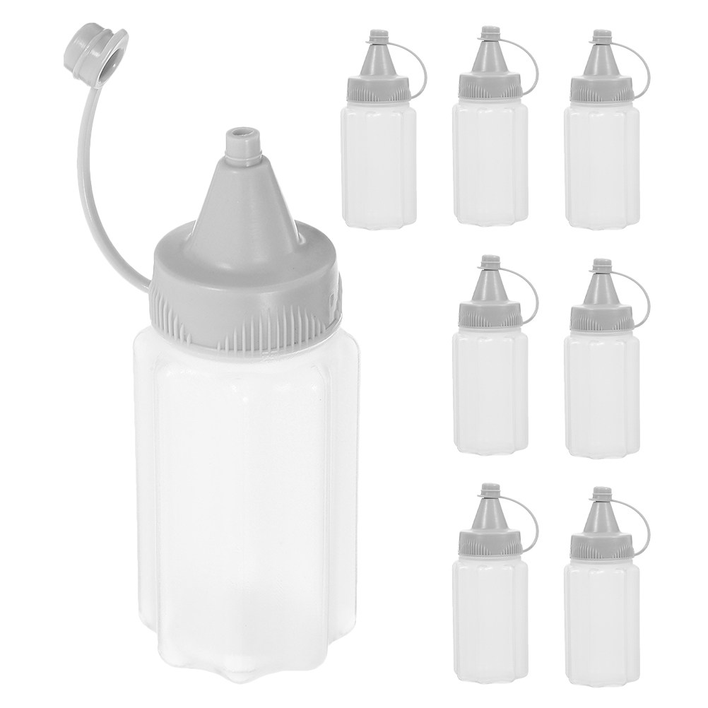 8Pcs Kitchen Squeeze Bottles C - Reusable Bottle recension och pris