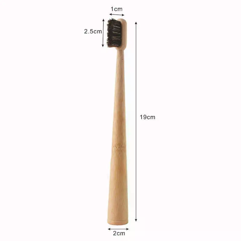 /ACR/1Pc/4Pcs Horse Bristle Ba - Bamboo Toothbrush recension och pris