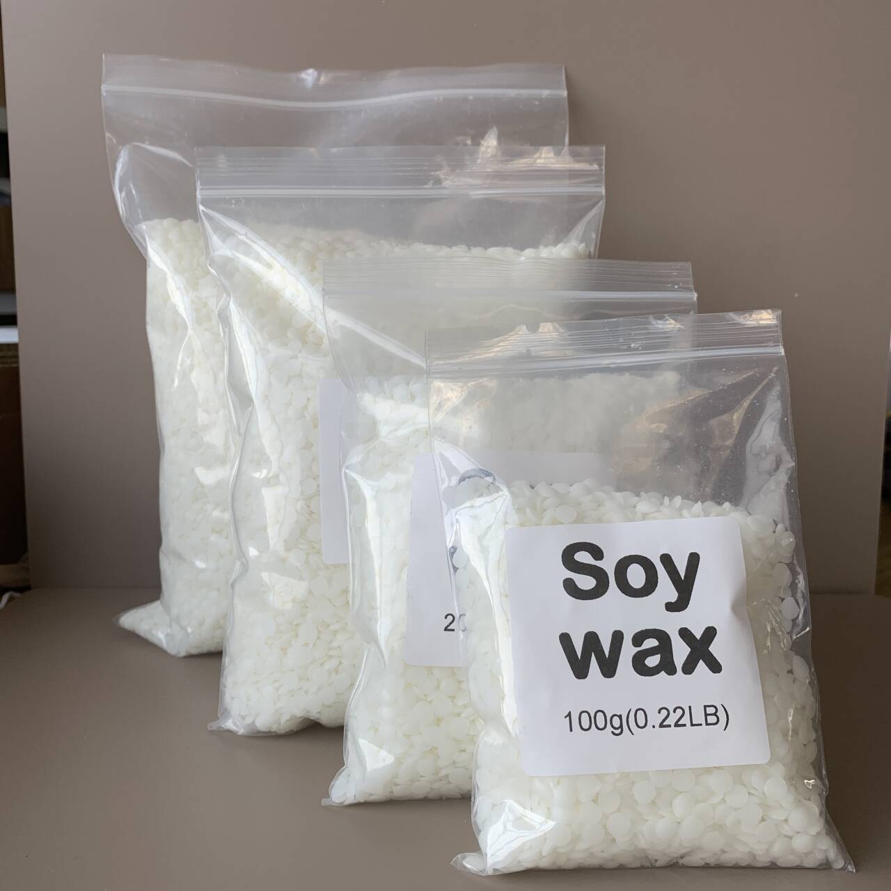 50g-1000g 100% Natural Soy Wax - Beeswax Wrap recension och pris