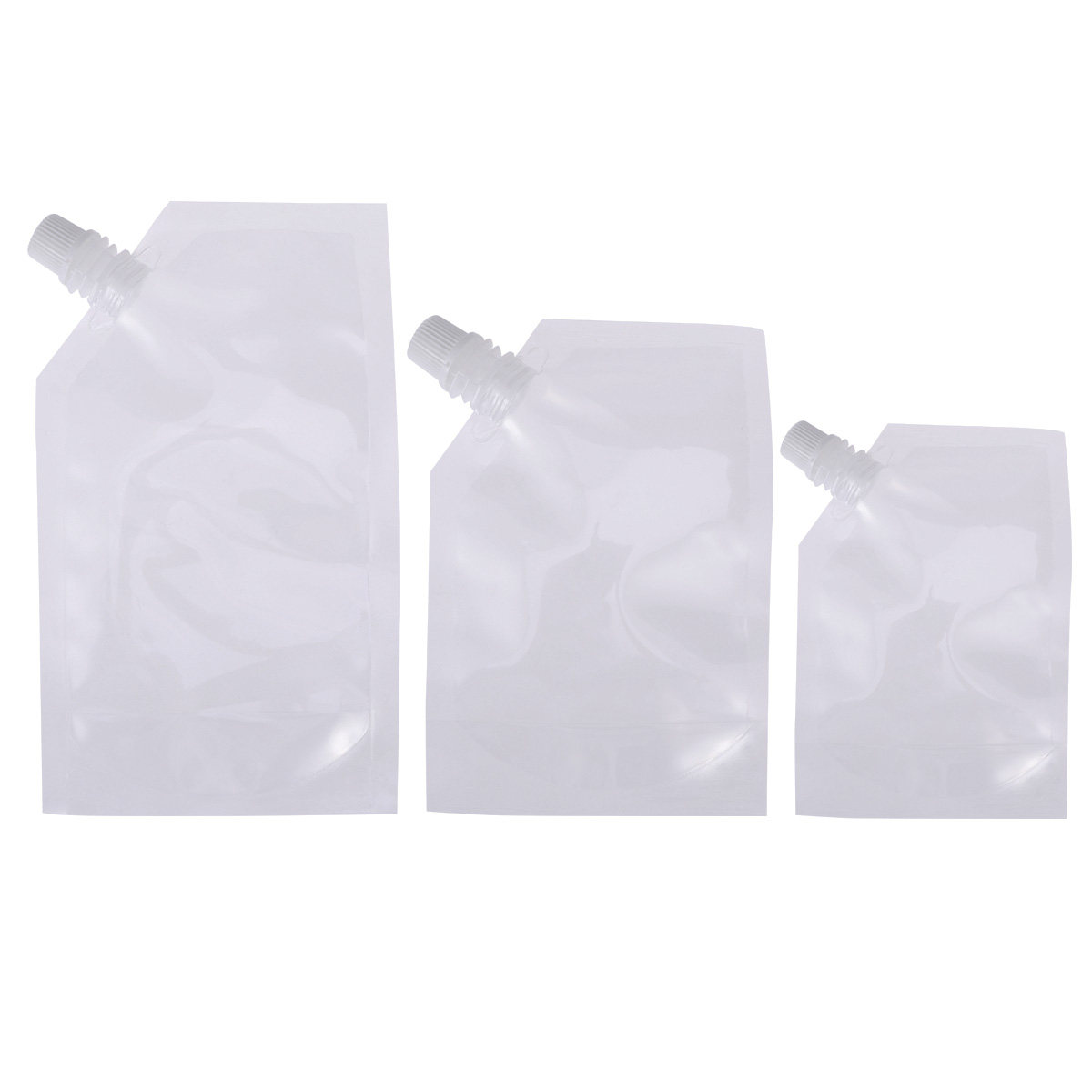 6Pcs Clear Plastic Drinks Flas - Reusable Bottle recension och pris