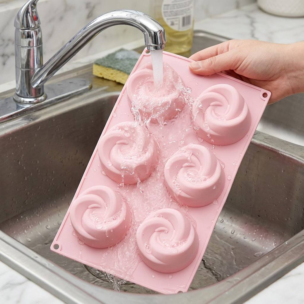 Food Grade 6-Cavity Rose Flowe - Eco Soap recension och pris