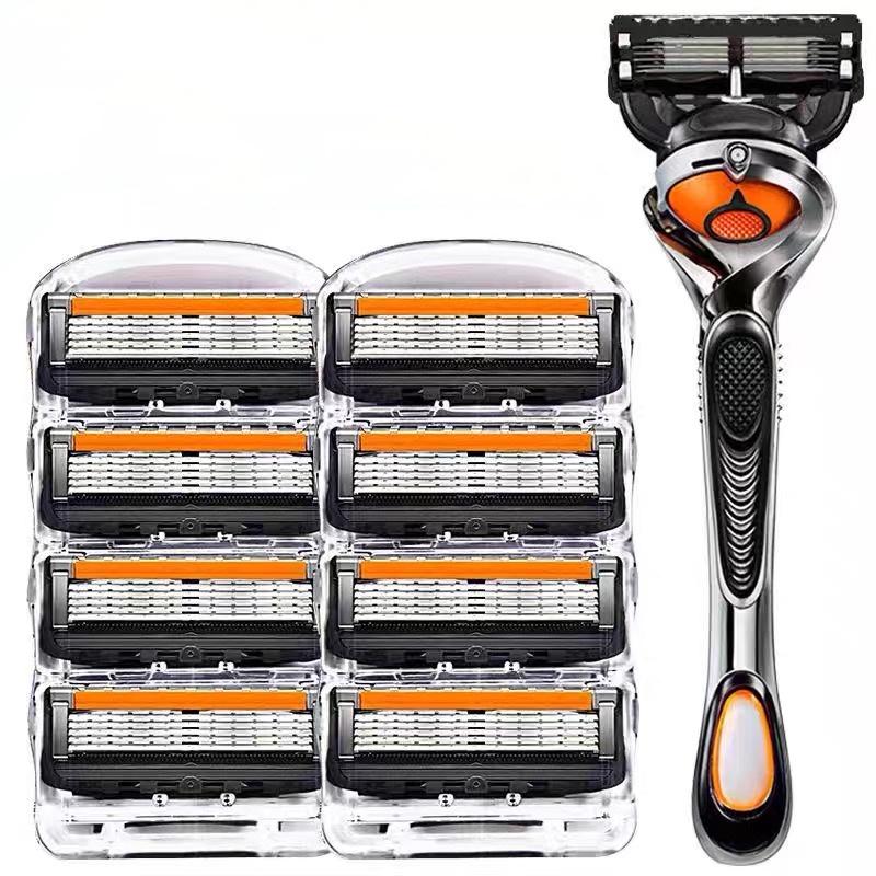 5-Layer Replaceable Safety Bla - Safety Razor Handle recension och pris