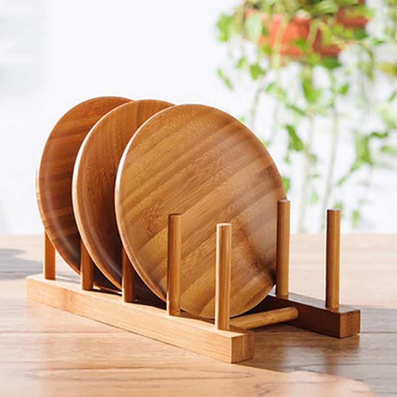Kitchen Drainer Rack Dish Pot  - Bamboo Cutlery recension och pris