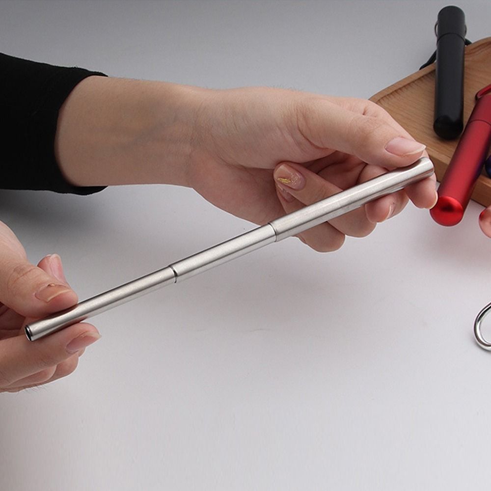Stainless Steel Reusable Colla - Reusable Straw recension och pris