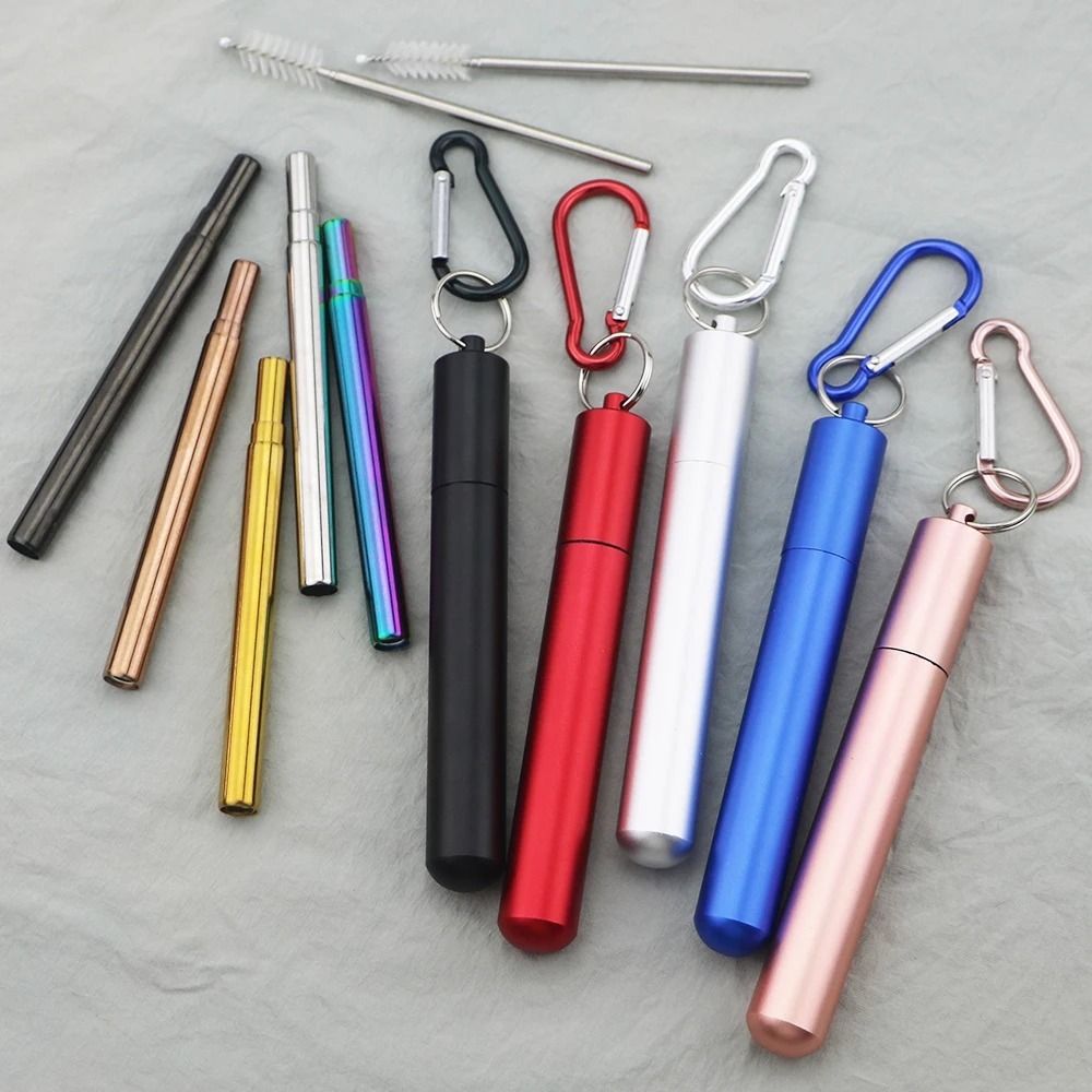 Stainless Steel Reusable Colla - Reusable Straw recension och pris