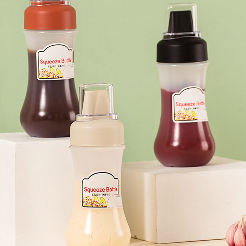3Pcs Squeeze Bottles Transpare - Reusable Bottle recension och pris