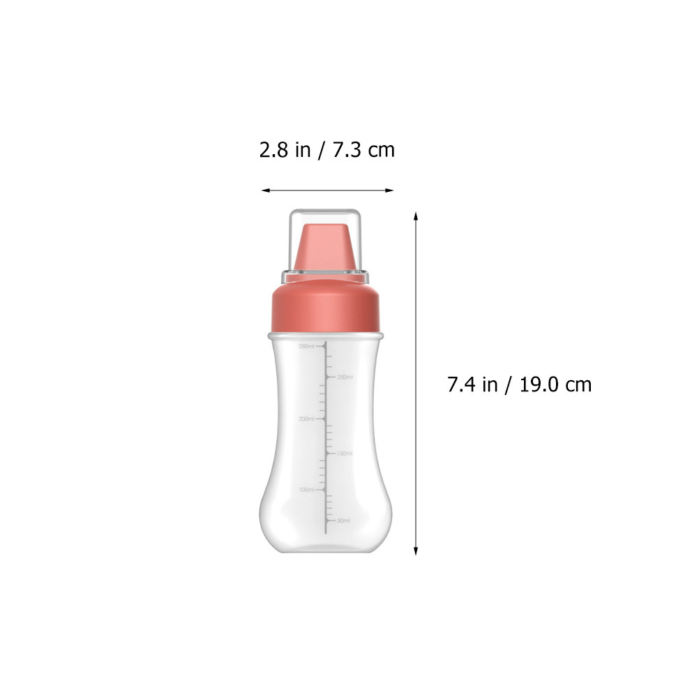 3Pcs Squeeze Bottles Transpare - Reusable Bottle recension och pris