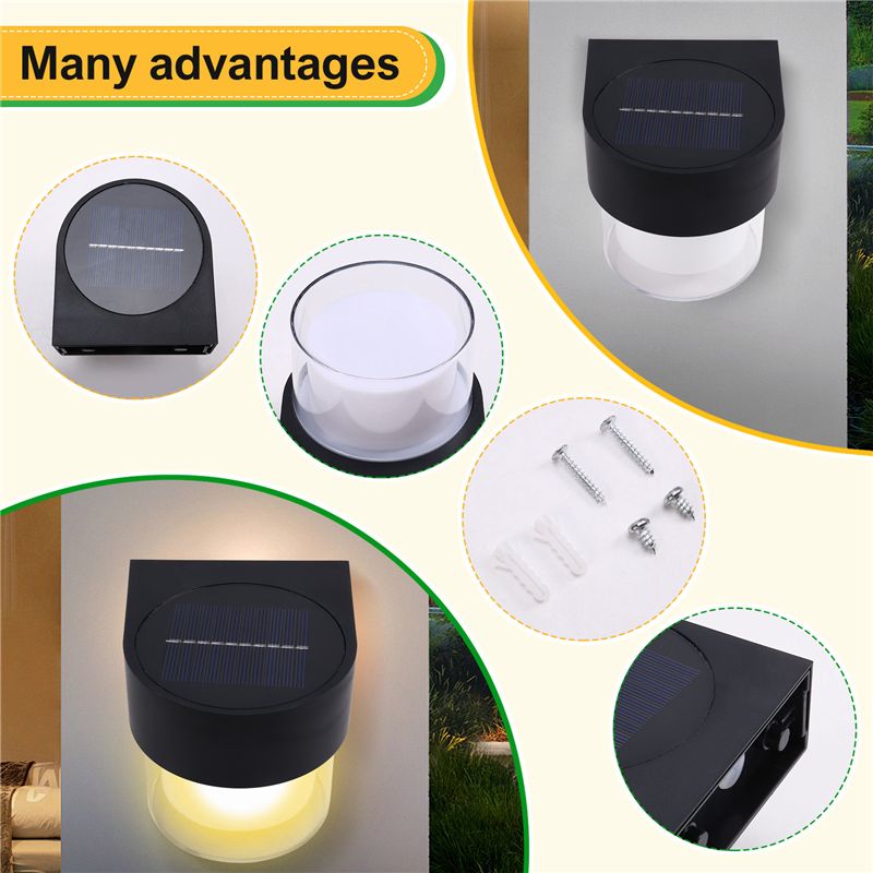 A04G-Solar Waterproof Wall Lig - Solar Garden Light recension och pris